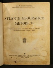 ATLANTE GEOGRAFICO METODICO. Luigi Visintin. DeAgostini.