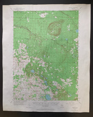 10 MI Geological Survey maps TRAVERSE CITY, EMPIRE, FRANKFORT, MANISTEE, MESICK
