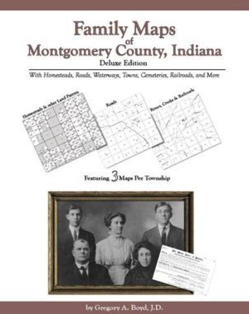 Genealogy Family Maps Montgomery County Indiana