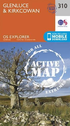 Glenluce and Kirkcowan (Map) OS Explorer Active Map (UK IMPORT)