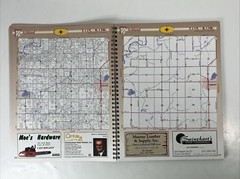 Newaygo County Michigan Land Atlas Plat Book Sportsman Guide Year 2001 by CCI