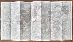 Ordnance Survey 1:25000 Pathfinder Crawley 1247 TQ23/33 1994