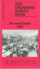 Barnard Castle 1897 or 1919 County Durham Sheet 52.04