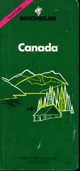 Michelin Tourist Guide – Canada 4th Edition 1989