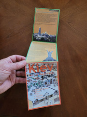 Kyiv Kiev Ukraine pocket guide, map year 2011 places to visit, metro underground