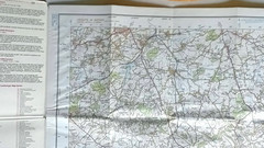 5 x assorted Dorset Ordnance Survey Geographia maps Dorchester & Bournemouth