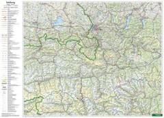 Freytag-Berndt Land Salzburg • Salzkammergut, 1:200.000, (Map) (UK IMPORT)