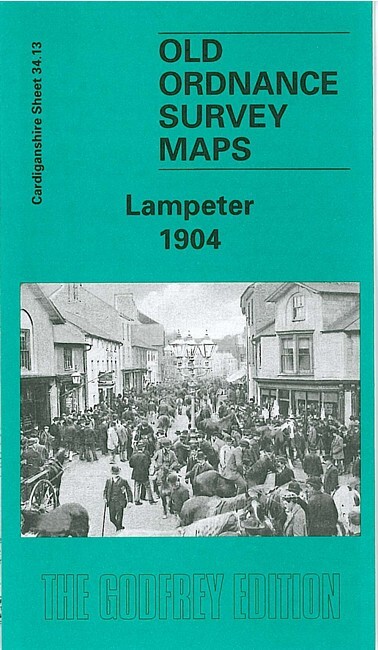 Lampeter 1904 Cardiganshire Sheet 34.13 by Alan Leather