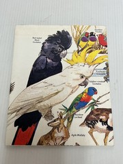Australia Land Of Living Fossils Foldout Map National Geographic 1979