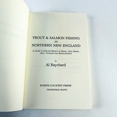 Trout and Salmon Fishing in Northern New England by A. Raychard (Paperback, 1998