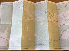 1987 Ordnance Survey Pathfinder Map 521 NY 68/78 Kielder Water (incl Falstone )