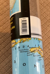 NATIONAL GEOGRAPHIC: AUSTRALIA CLASSIC WALL MAP 30.25”x27.25” 2015