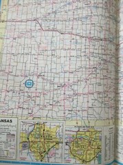 The North American ROAD ATLAS United States,Canada, Mexico By Gousha Check Chart