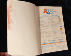 A to Z Super Scale Atlas of Inner London Geographers’ A-Z Map Paperback 1990