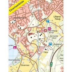 Stavanger og Nord-Jaeren – Nordeca Turkart Norway walking hiking map 2762