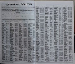 Vintage Collectable Gregory’s Sydney Street Directory 57th Edition 1993