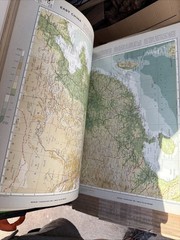 VTG 1963 Readers Digest Great World Atlas HC Book 2nd Edition Great Graphics!
