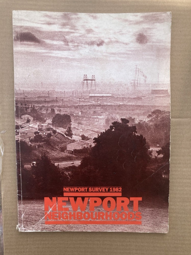Rare Newport Survey Newport Neighbourhoods 1982 Historical book