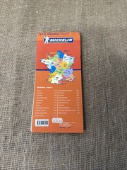 Michelin Normandie Foldout Map Regional No. 513 French Language