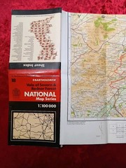 Vintage Bartholomew National Map Series Sheet 18 Vale of Severn Radnor Forest
