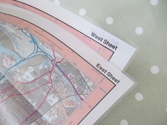 OS EXPLORER TUFF MAP OL29 ISLE OF WIGHT ORDNANCE SURVEY LAMINATED ( ACTIVE )