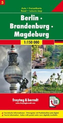 Freytag-Berndt Berlin – Brandenburg – Magdeburg, Automap 1:150 (Map) (UK IMPORT)