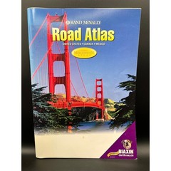 Rand McNally Road Atlas Millennium Edition 1999 Biaxin Pharma Bulldog Promo USA