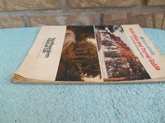 VINTAGE Rand Mcnally 1983 Midsize Road Atlas & TRAVEL GUIDE Paperback 87 PAGES.