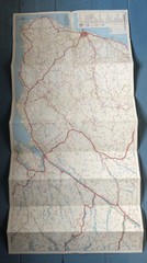 Shell Northern Scotland Road Map No. 7, 1971