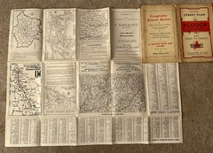 BARNETT’S OFFICIAL STREET PLAN OF SLOUGH c1950’s WITH ADVERTS