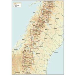 Sweden: Skackerfjallen / Storlien / Are Hiking, Ski-touring and Tourist Map 10