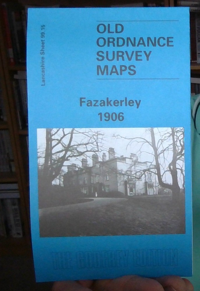 MAP OF Fazakerley 1906 Lancashire Sheet 99.15 by Naomi Evetts NEW 9780850549836