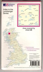 Landranger Sheet 25 Glen Carron and Glen Affric : Ordnance Survey