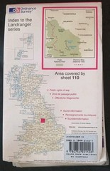 Ordnance Survey Set Of Seven Maps