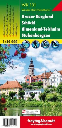Freytag-Berndt WK 131 Grazer highlands – Schockl – Almenland-T (Map) (UK IMPORT)