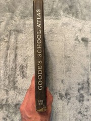 Goode’s School Atlas Rand McNally Vintage Hardcover Geography World Maps 1940s