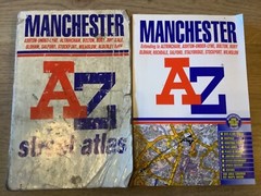 MANCHESTER A-Z Maps Job Lot – Ashton Under Lyne, Altrincham Bolton Bury Rochdale