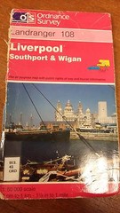 Liverpool, Southport & Wigan: Landranger 108: Ordnance Survey Map