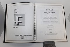 Vintage 1968 Otter Tail County Atlas Plat Book Fergus Falls, Minnesota – NICE
