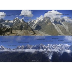 France Italy Switzerland Tour du Mont Blanc 1:50k Hiking Map + Guide **40% OFF**