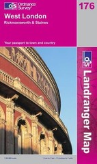 West London, Rickmansworth and Staines: … by Ordnance Survey Sheet map, folded