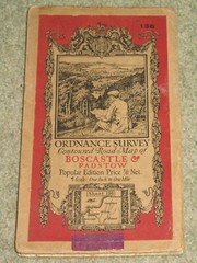 Ordnance Survey 1″ Popular edition: Sheet 136 Boscastle & Padstow; 1928 on cloth