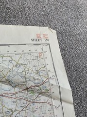 Ordnance Survey, 1 Inch to 1 Mile, Folded Sheet Map no: 158, Oxford & Newbury