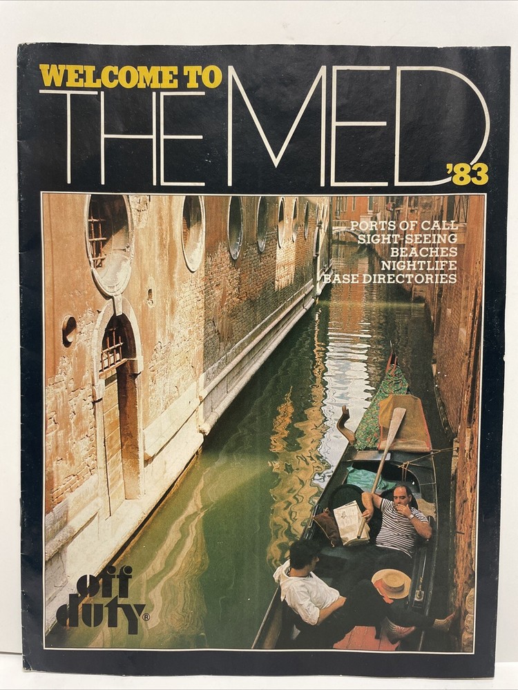 “Welcome to the Med ’83” Off Duty Travel Magazine (1983)