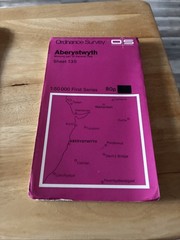 Aberystwyth/Tywtn/Aberdyfi/Borth OS 135 Landranger Sheet Map Folded 1974