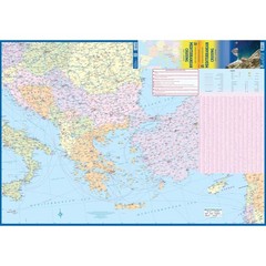 Mediterranean Cruising Travel Reference Map cruise + ferry routes, tourist info