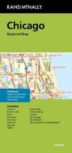 Rand McNally Rand McNally Folded Map: Chicago Regional Map (Map)