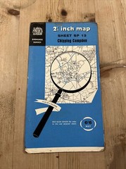 CHIPPING CAMPDEN Ordnance Survey Sheet SP13 2 & Half Inch MAP 1952 Sezincote