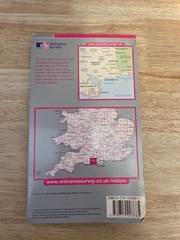 Ordnance Survey Map of Bournemouth and Purbeck, Wimborne Minster, and Ringwood