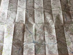 1999 Ordnance Survey Explorer Map 182 St Albans And Hatfield inc Hemel Hempstead